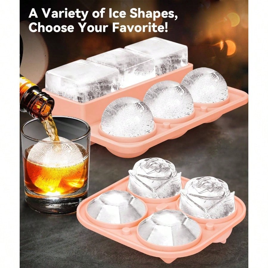 Cube Tray With Lid, Silicone M - Silicone Mold Tray avaliação e preço