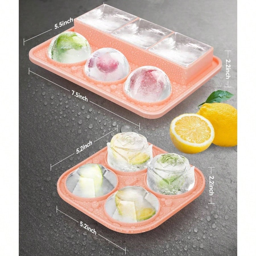 Cube Tray With Lid, Silicone M - Silicone Mold Tray avaliação e preço