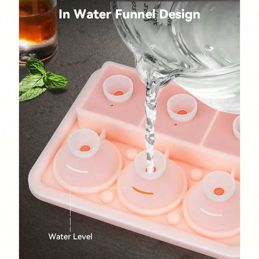 Cube Tray With Lid, Silicone M - Silicone Mold Tray avaliação e preço