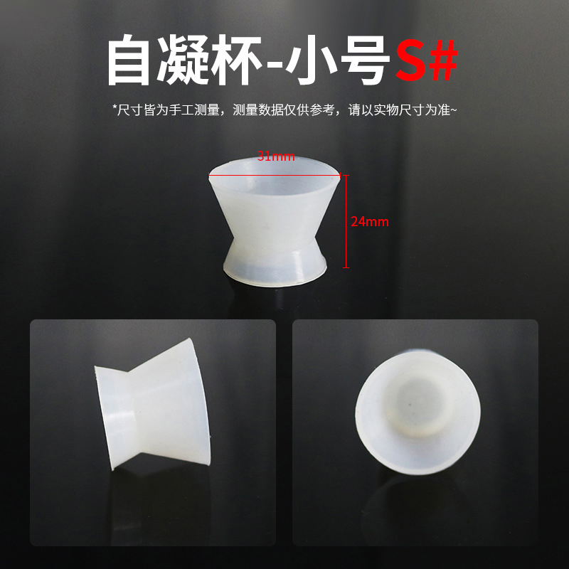 8pcs/set Self-solidifying Sili - Mixing Cup Silicone avaliação e preço