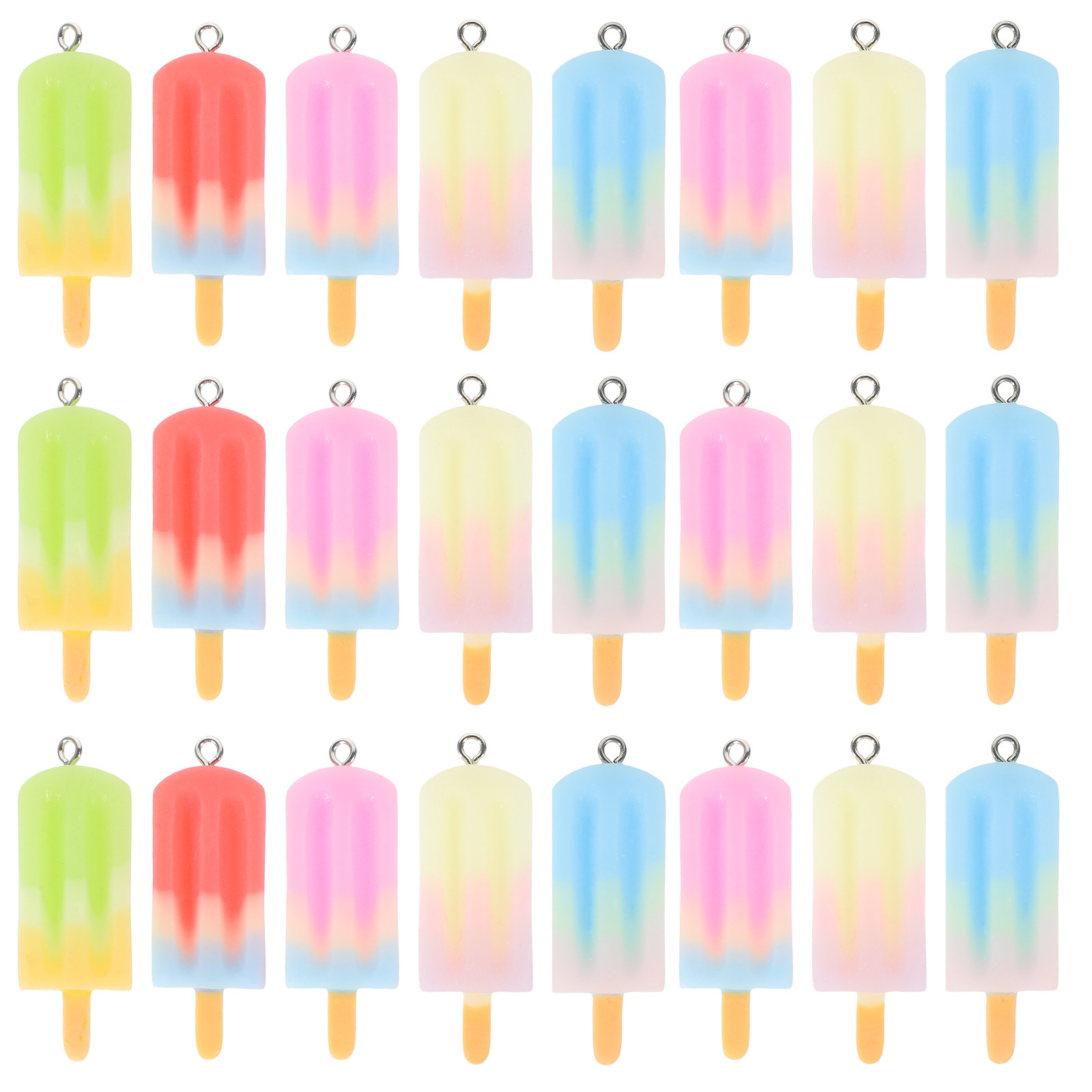 25Pcs Creative Resin Ice Cream - Resin Craft Supplies avaliação e preço