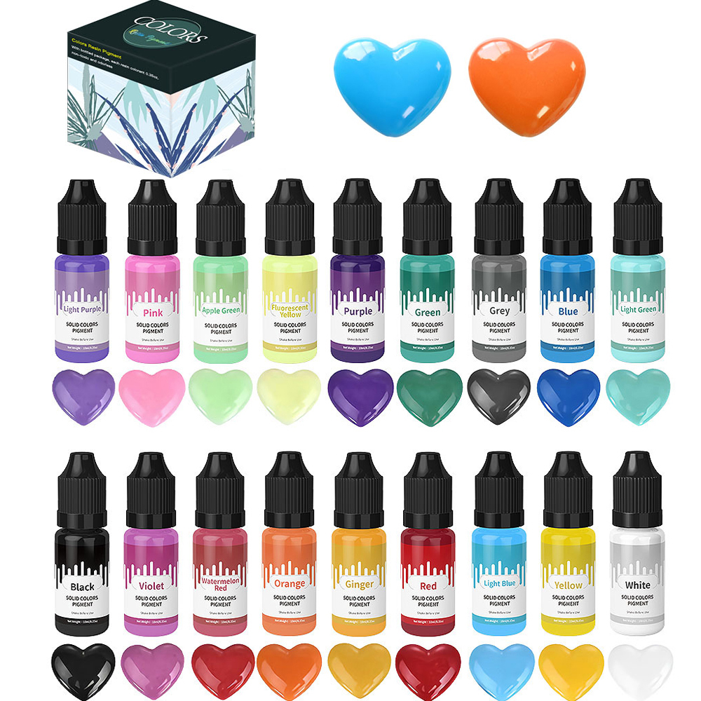 Epoxy Resin Pigment Kits Candl - Resin Pigment Set avaliação e preço