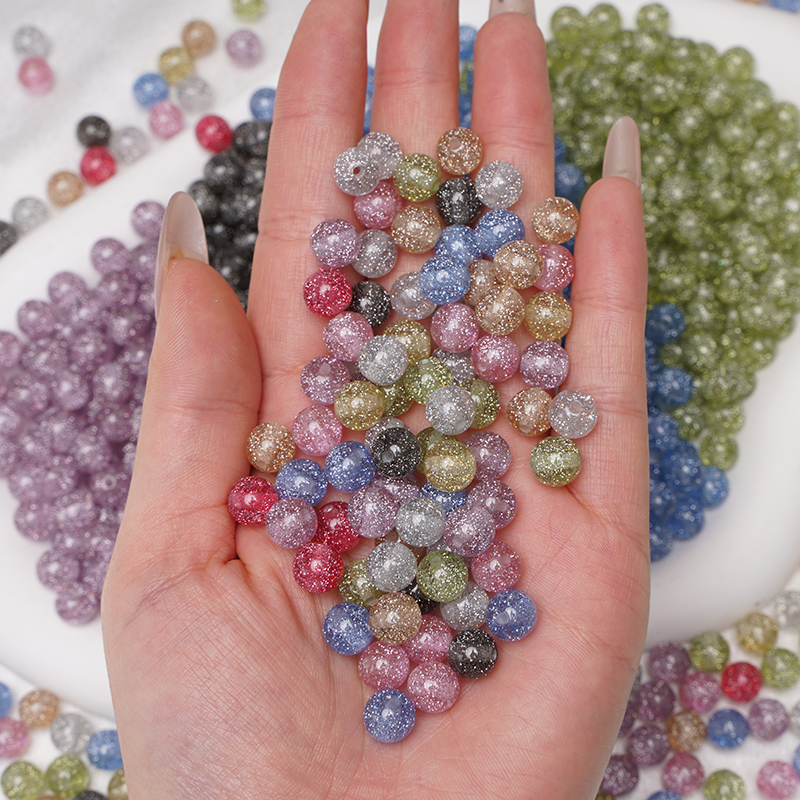 8/10mm Resins Round Shaped Bea - Resin Craft Projects avaliação e preço
