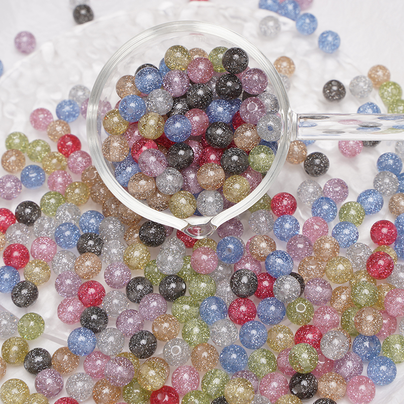8/10mm Resins Round Shaped Bea - Resin Craft Projects avaliação e preço