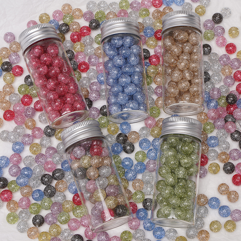 8/10mm Resins Round Shaped Bea - Resin Craft Projects avaliação e preço