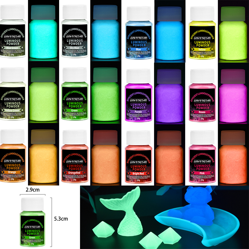 20g Long Lasting Bright Lumino - Resin Pigment Set avaliação e preço
