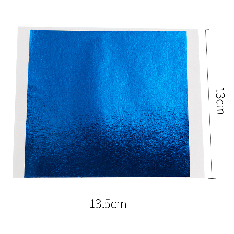 1000pcs/pack 13cm Leaf Sheets  - Gold Foil Flakes avaliação e preço