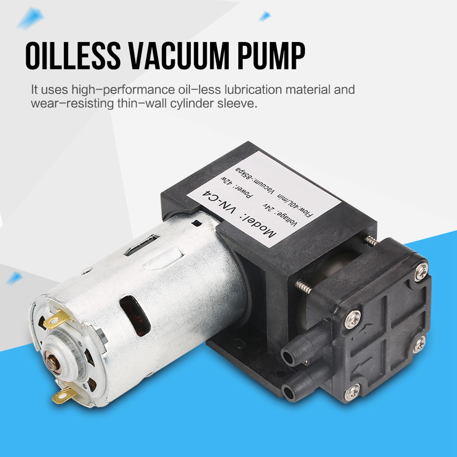 DC24V Mini Small Oilless Vacuu - Vacuum Chamber Small avaliação e preço