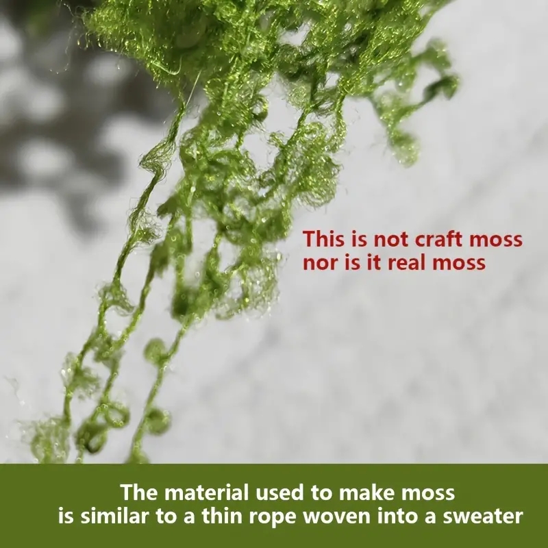 about 20g Artificial Green Pla - Terrarium Moss Art avaliação e preço