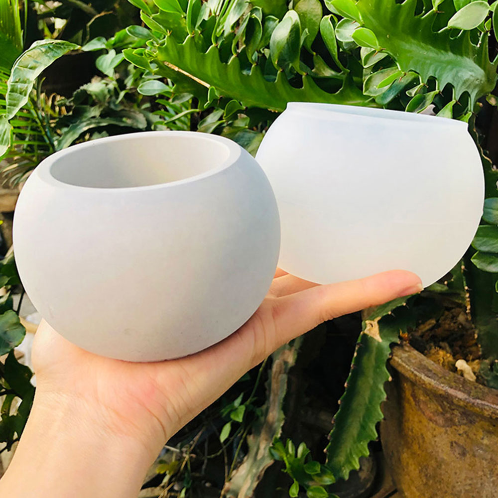 Spherical Flowerpot Silicone M - Serving Tray Mold avaliação e preço
