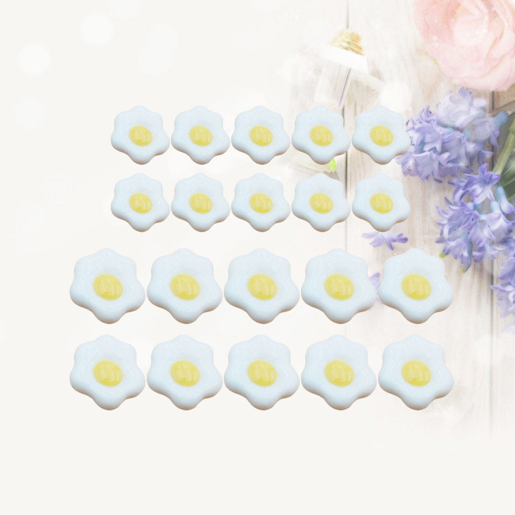 20Pcs Egg Resin DIY Craft Acce - Resin Craft Supplies avaliação e preço