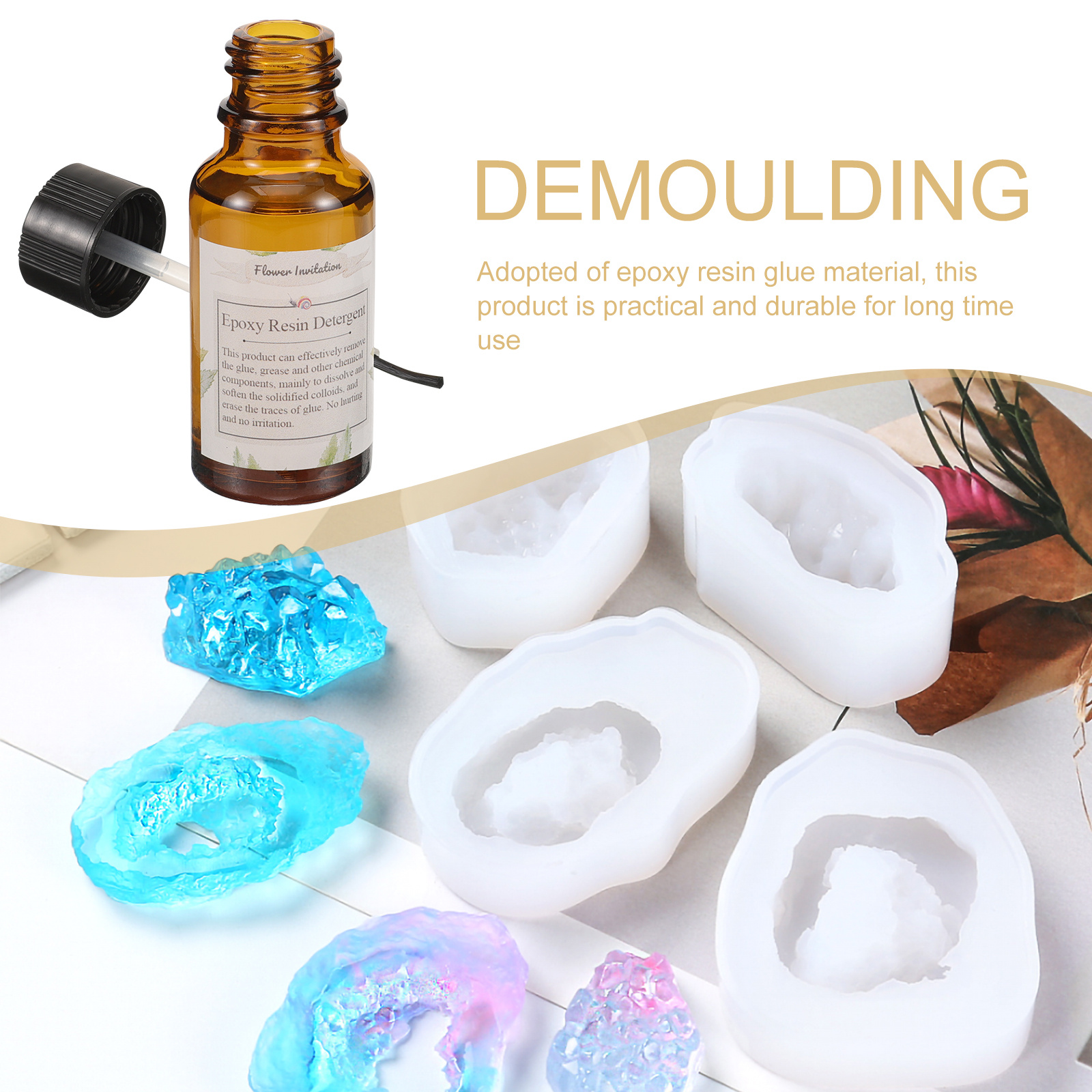 2Pcs Resin Mold Release Agent  - Resin Craft Supplies avaliação e preço