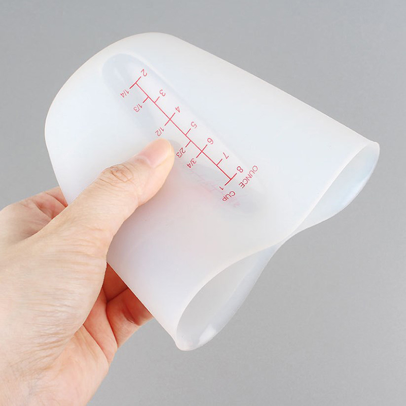 125/250/500ml Silicone Measuri - Mixing Cup Silicone avaliação e preço