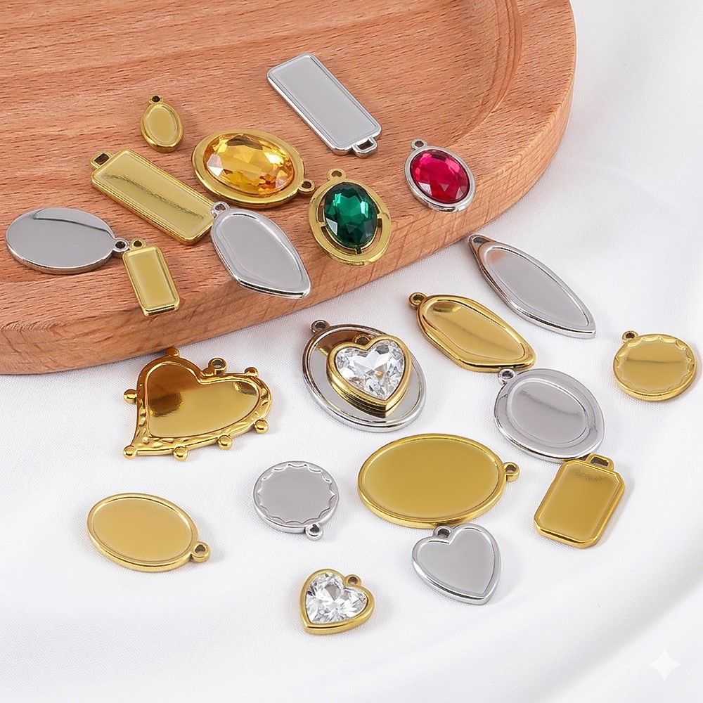 5pcs 1pcs No Fade Stainless Ir - Resin Craft Supplies avaliação e preço