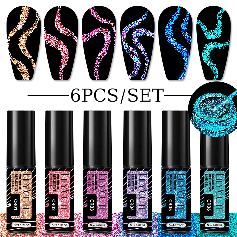 LILYCUTE 5ML Reflective Glitte - Resin Glitter Pack avaliação e preço