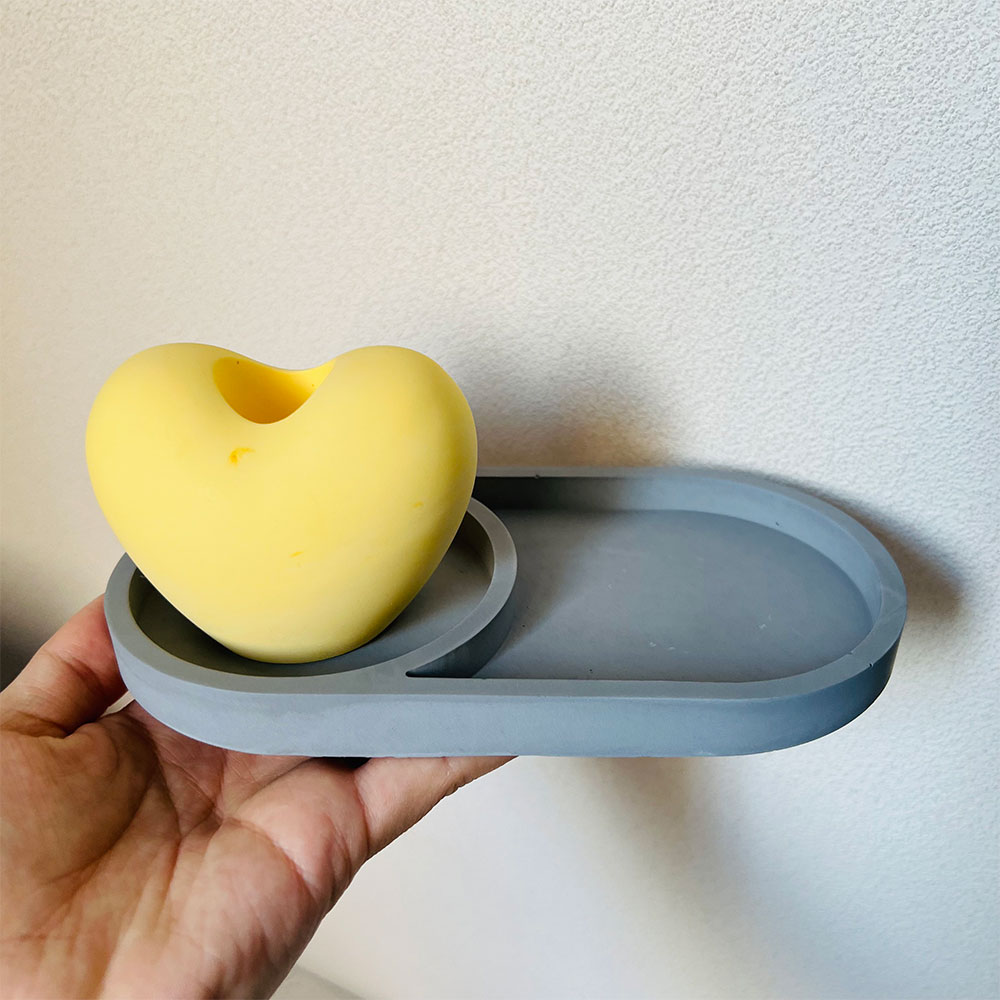Oval Storage Tray Concrete Mol - Serving Tray Mold avaliação e preço