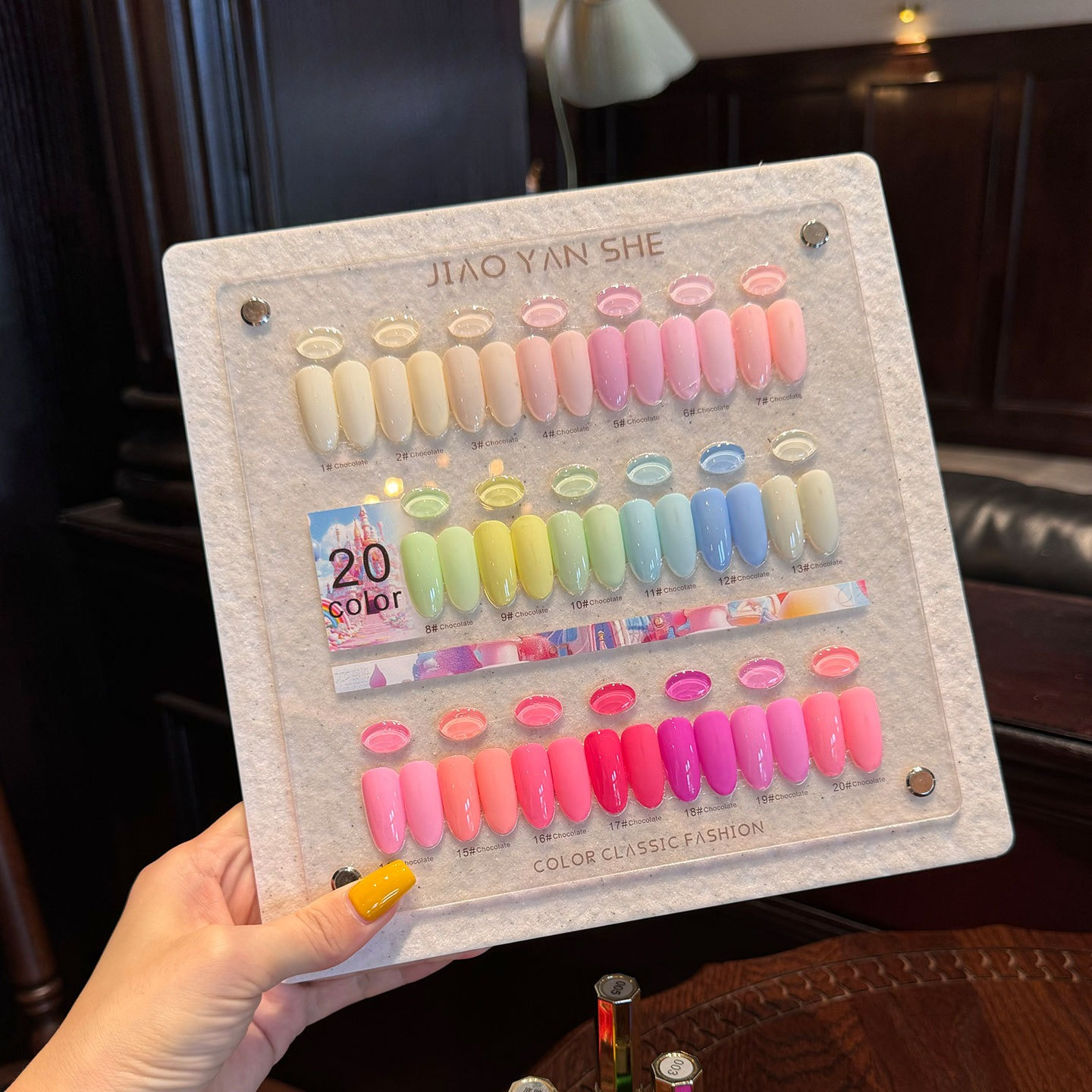 20Pcs/Set Purple Green Blue Co - Resin Glitter Pack avaliação e preço