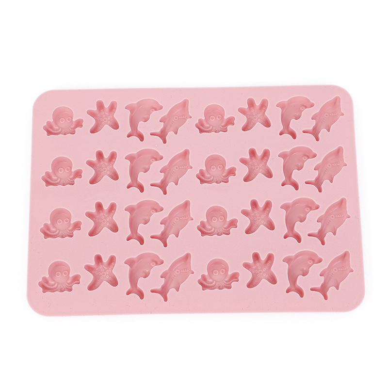 Mix Fruit Animal Silicone Choc - Silicone Mold Tray avaliação e preço