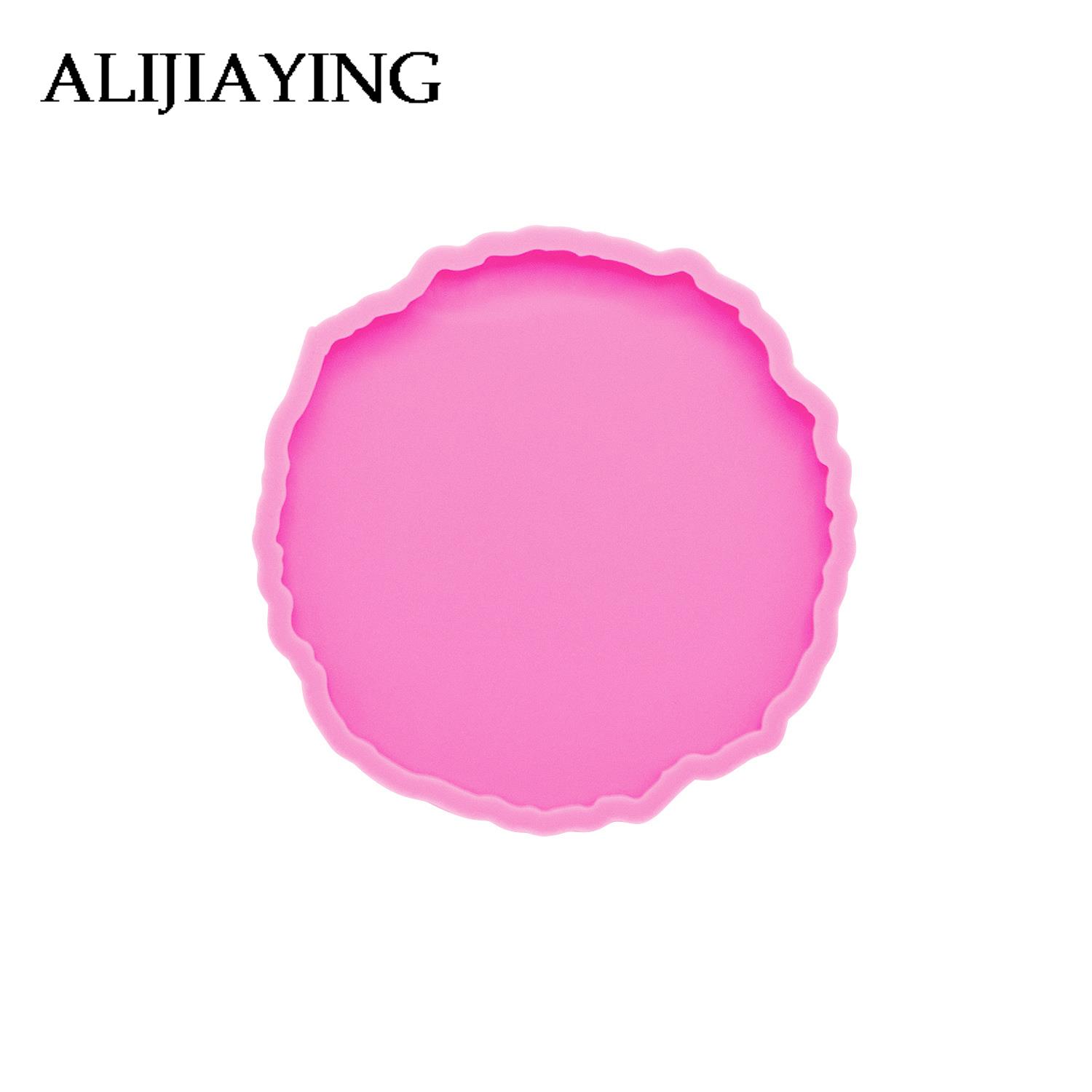 DY0278 Smooth Surface Cup/Mons - Geode Mold Silicone avaliação e preço