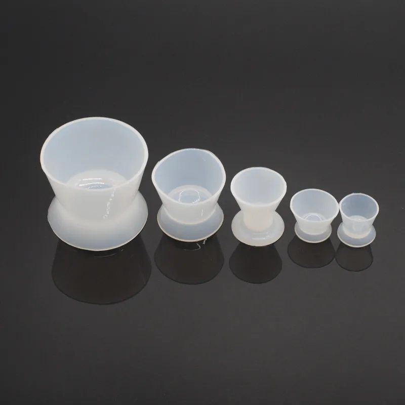 1 set Dental Silicone Mixing C - Mixing Cup Silicone avaliação e preço