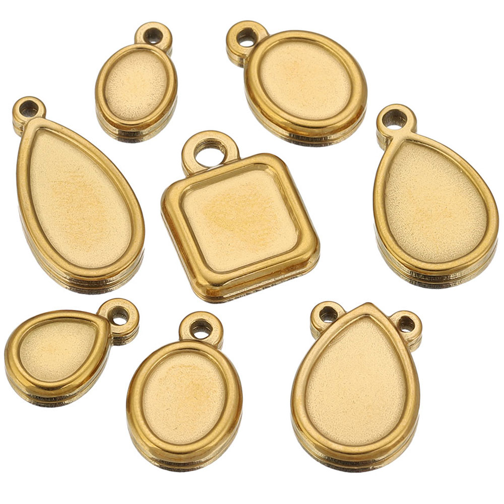 5pcs Stainless Steel Square Dr - Resin Craft Supplies avaliação e preço
