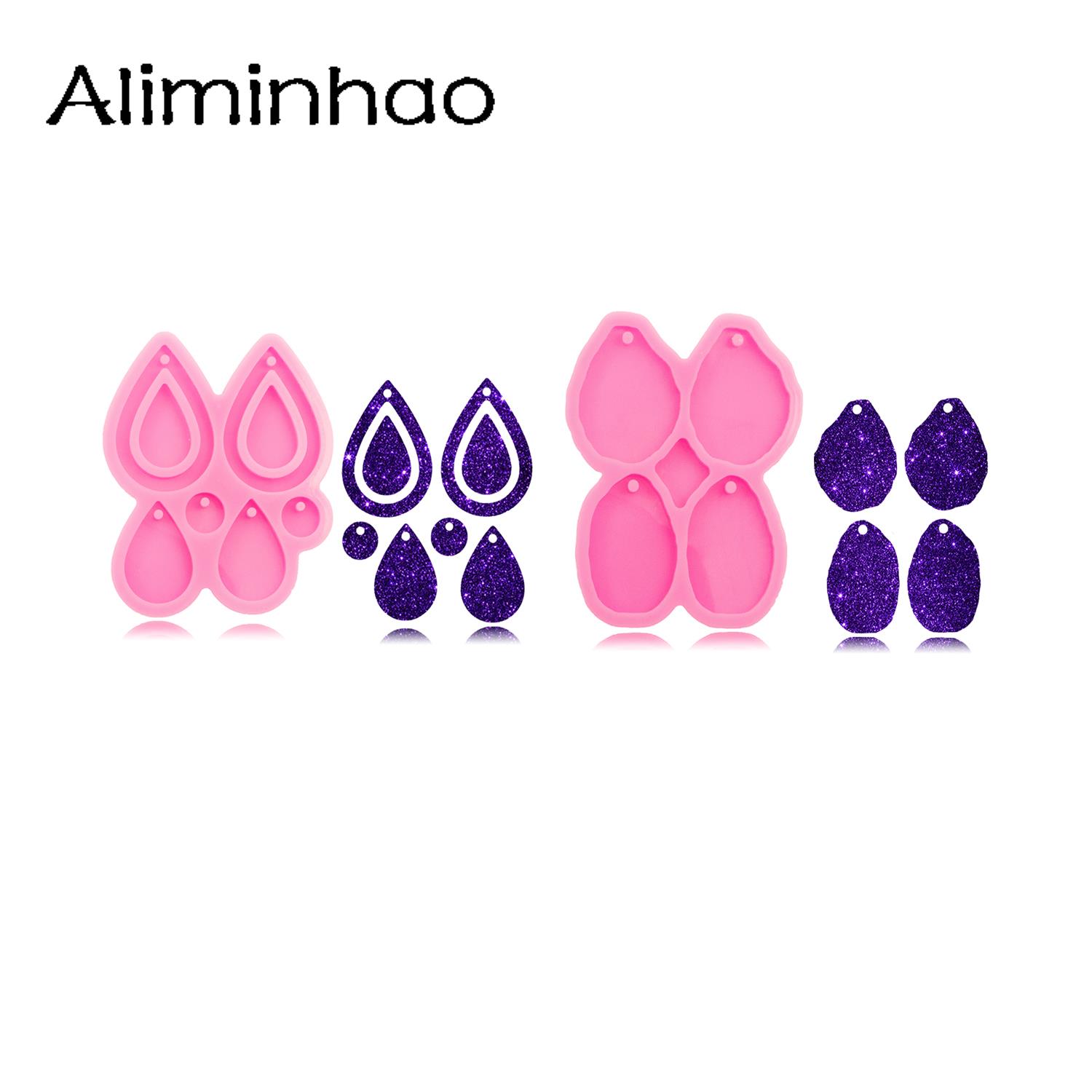 DY1085 Shiny Geodes Molds with - Geode Mold Silicone avaliação e preço