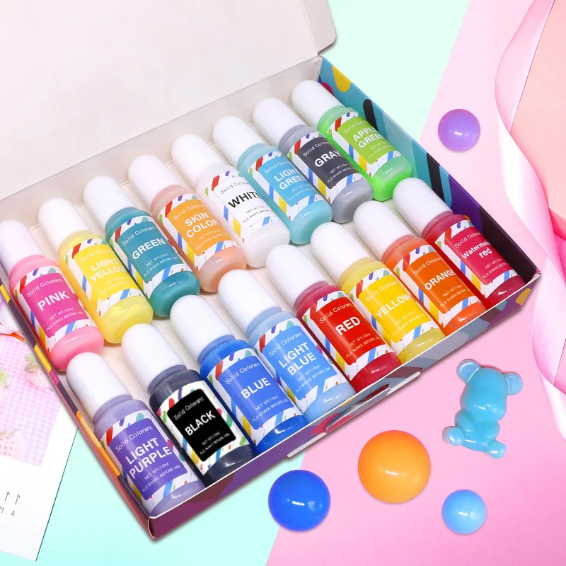Color Pigment Set For Epoxy Re - Resin Pigment Set avaliação e preço
