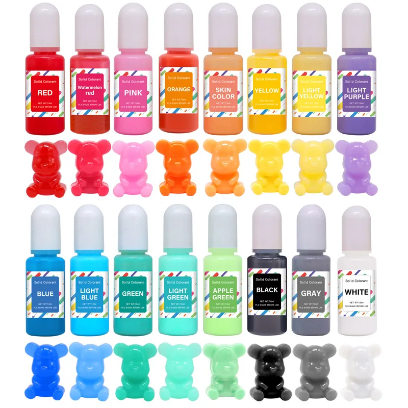 Color Pigment Set For Epoxy Re - Resin Pigment Set avaliação e preço
