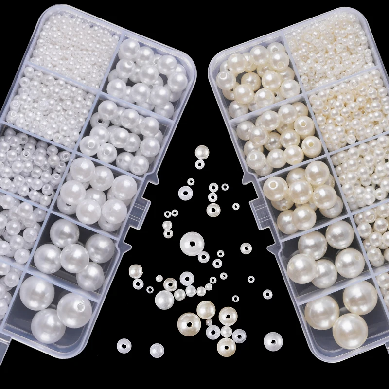 800pcs Artificial Faux Pearl R - Resin Crafts avaliação e preço
