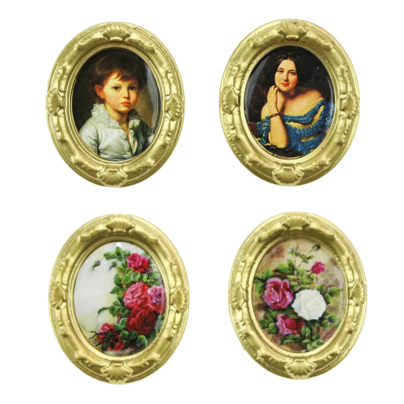 2 pieces of miniature oil pain - Resin Crafts avaliação e preço
