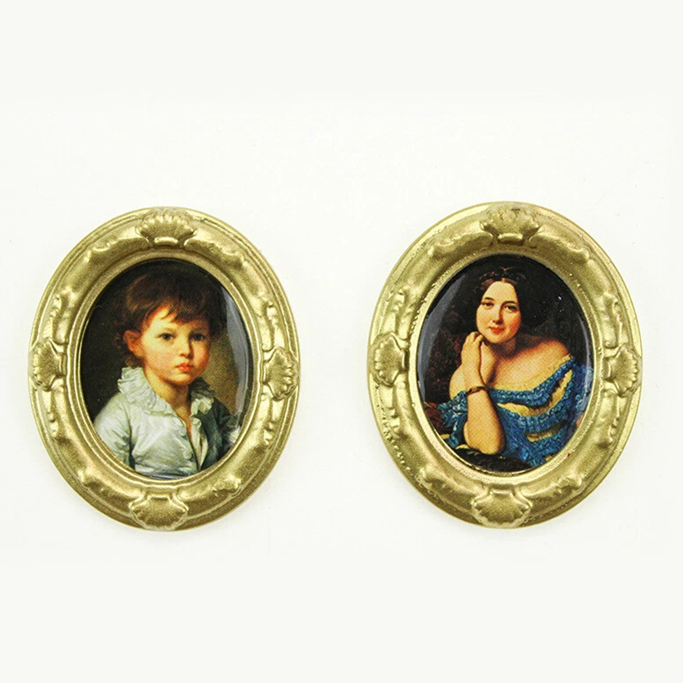2 pieces of miniature oil pain - Resin Crafts avaliação e preço