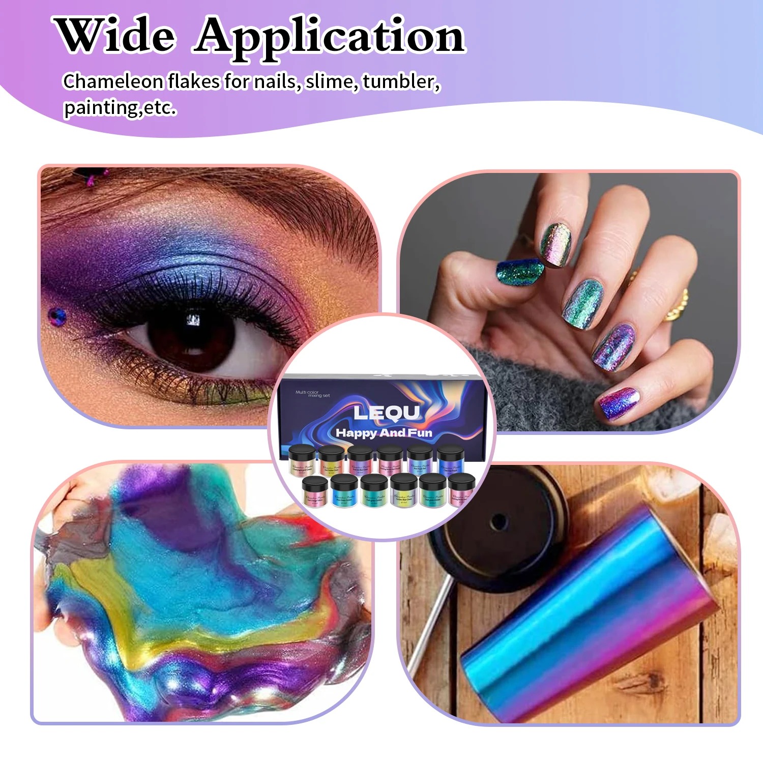 A set of chameleon pink nail c - Resin Pigment Set avaliação e preço