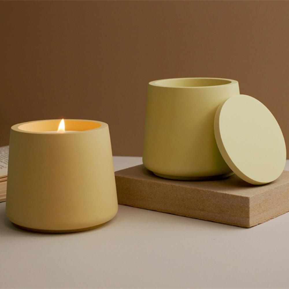Candle Jar Silicone Mold With  - Serving Tray Mold avaliação e preço