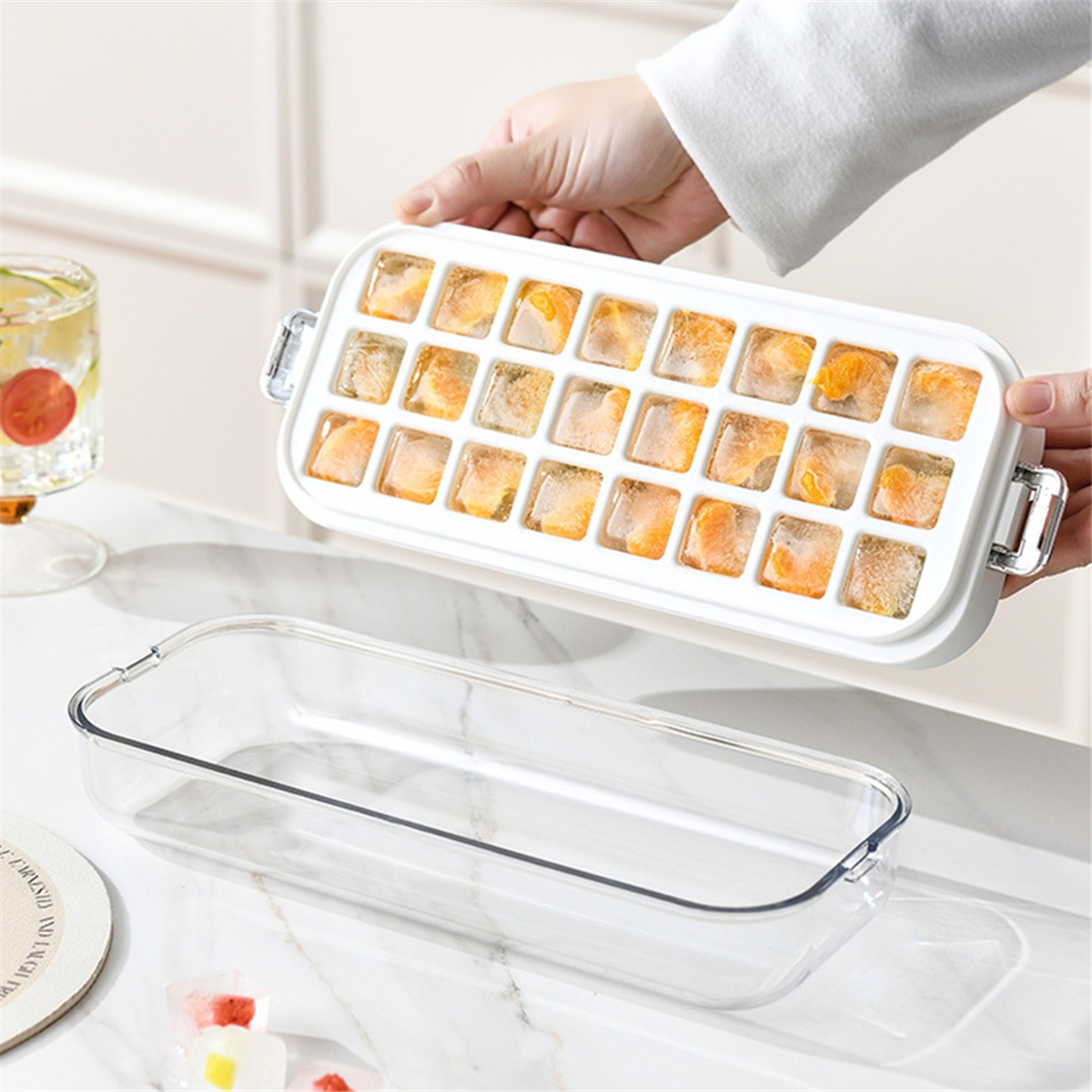 Y31A 24Grid Type Ice Tray Mold - Silicone Mold Tray avaliação e preço