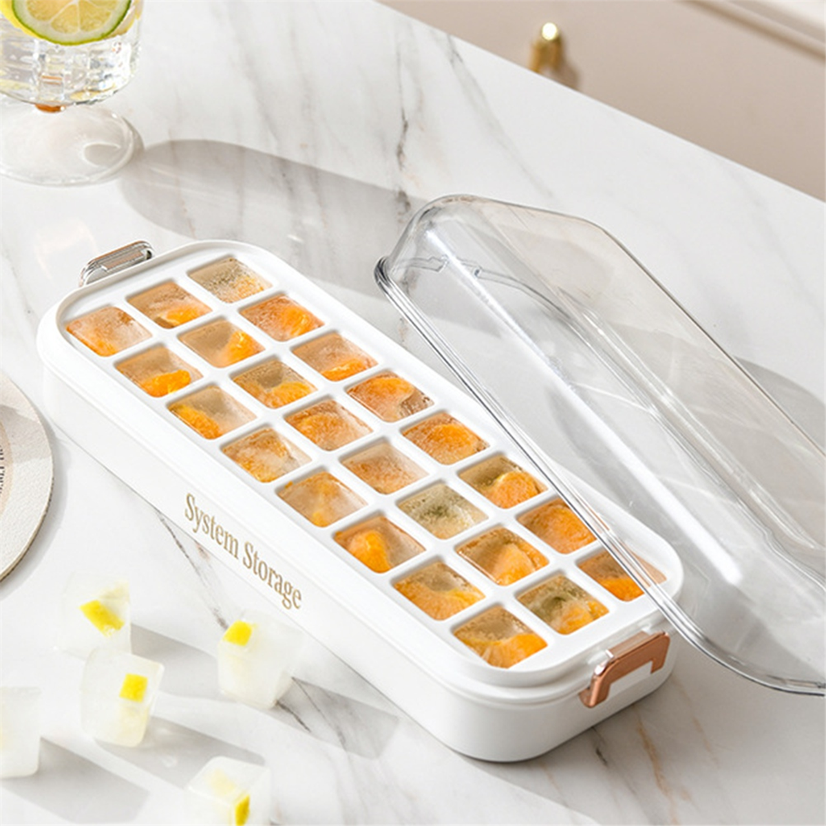 Y31A 24Grid Type Ice Tray Mold - Silicone Mold Tray avaliação e preço