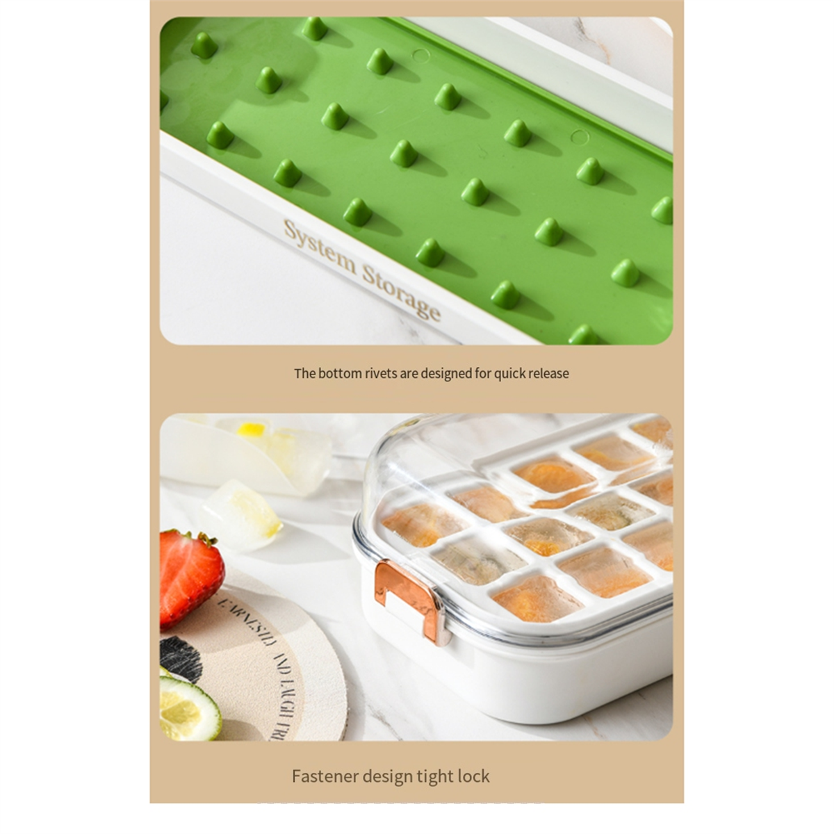 Y31A 24Grid Type Ice Tray Mold - Silicone Mold Tray avaliação e preço