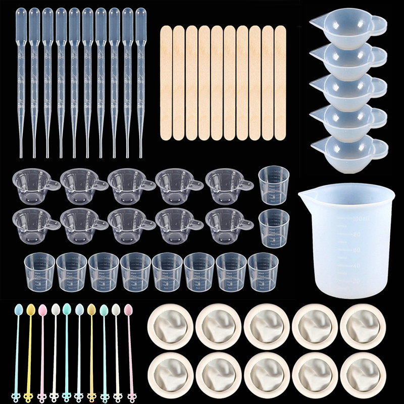 Epoxy Resin Tools Kit Silicone - Mixing Cup Silicone avaliação e preço