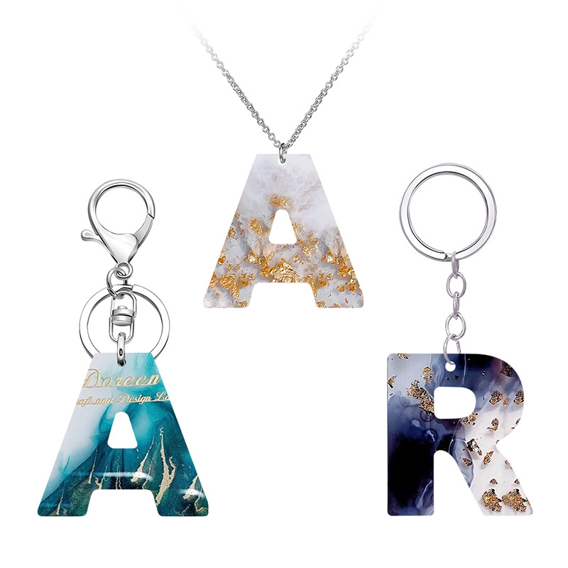 Alphabet Epoxy Resin Silicone  - Gold Foil Flakes avaliação e preço