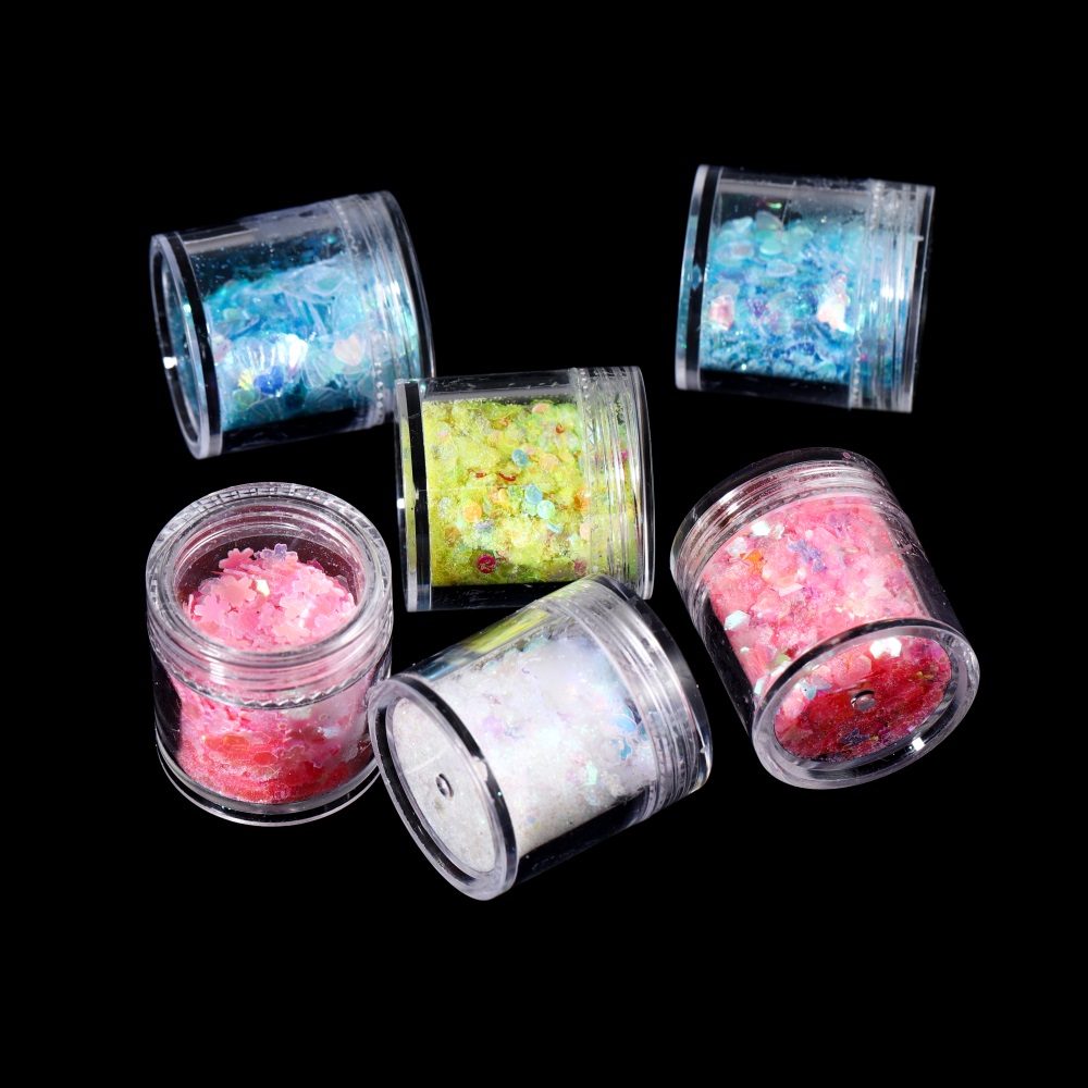 10ml/Box Glitter Epoxy Resin F - Gold Foil Flakes avaliação e preço