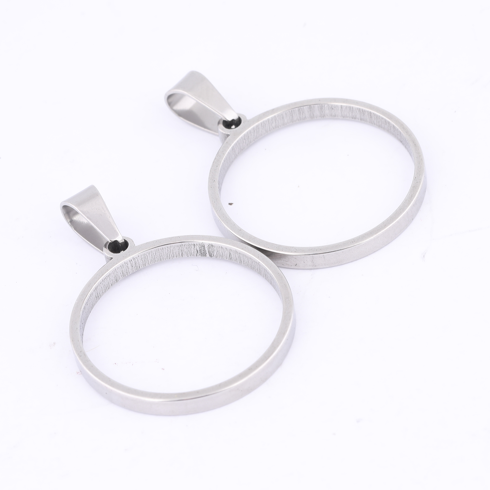 10pcs 25mm Round Open Bezel Ch - Resin Craft Projects avaliação e preço