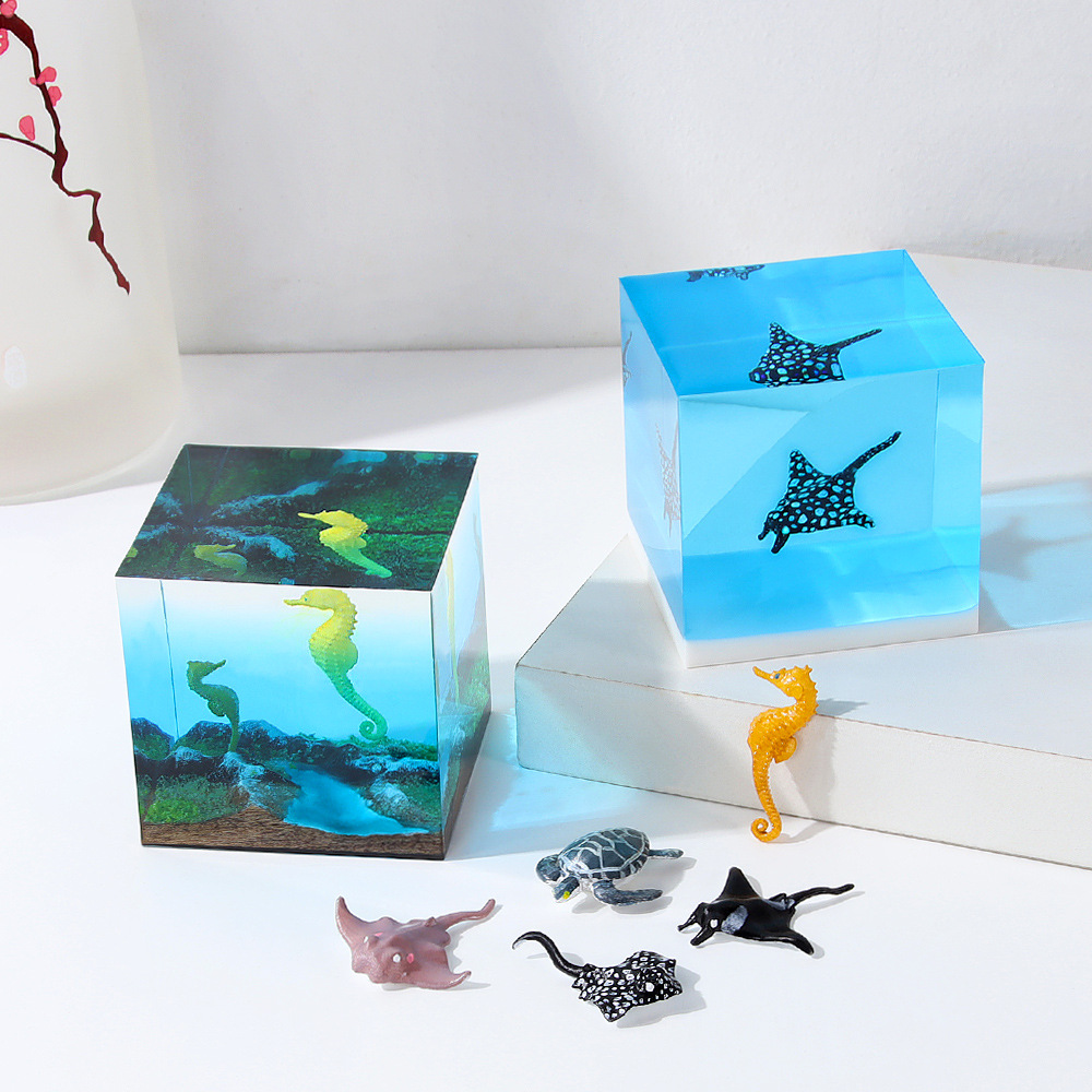 3D Craft Diy Mini Decor Sea An - Resin Craft Ideas avaliação e preço