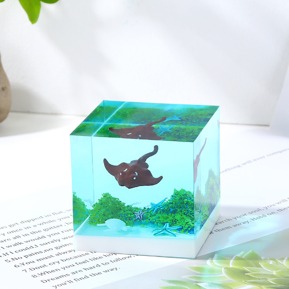 3D Craft Diy Mini Decor Sea An - Resin Craft Ideas avaliação e preço
