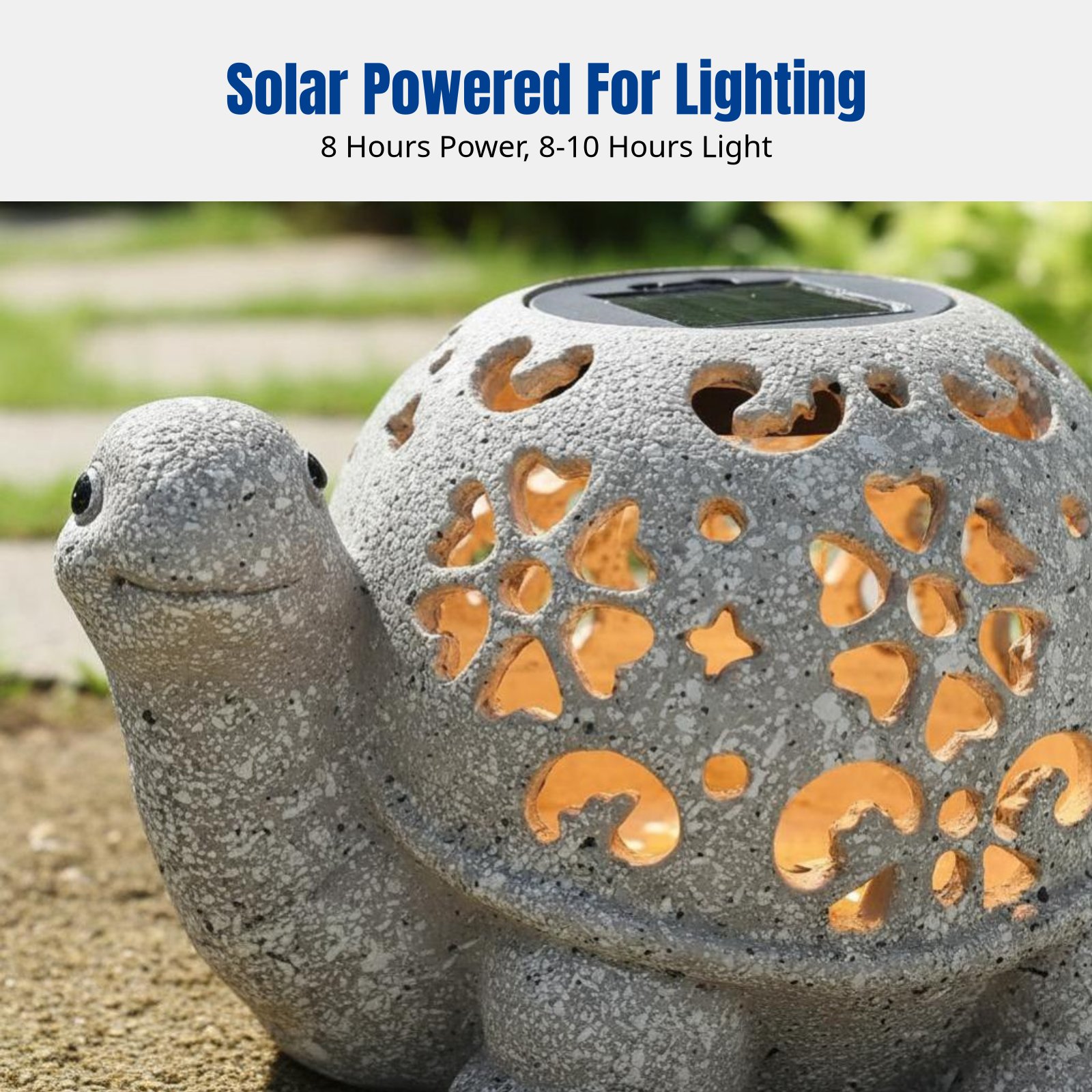 Garden Decor, Solar Hollow Tur - Resin Crafts avaliação e preço