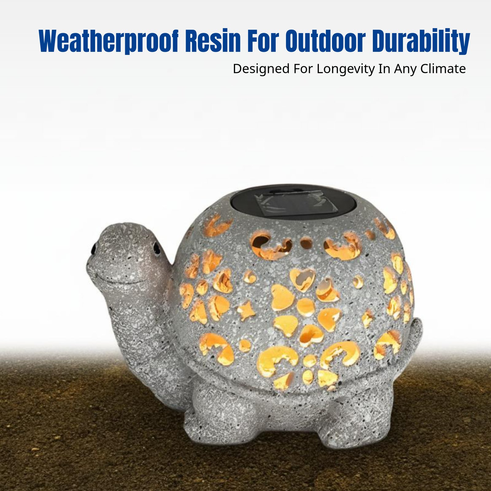 Garden Decor, Solar Hollow Tur - Resin Crafts avaliação e preço