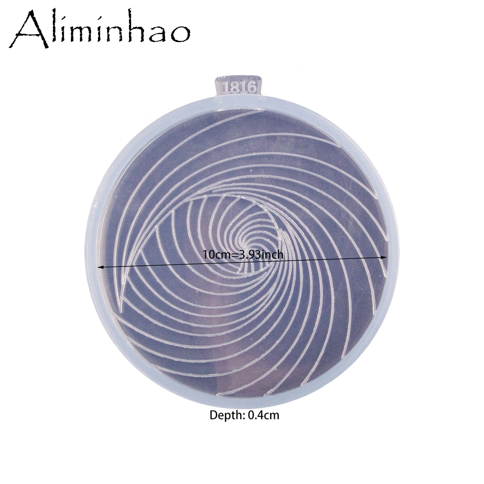 DY1817 Shiny 4.9 inch Geode Co - Geode Mold Silicone avaliação e preço