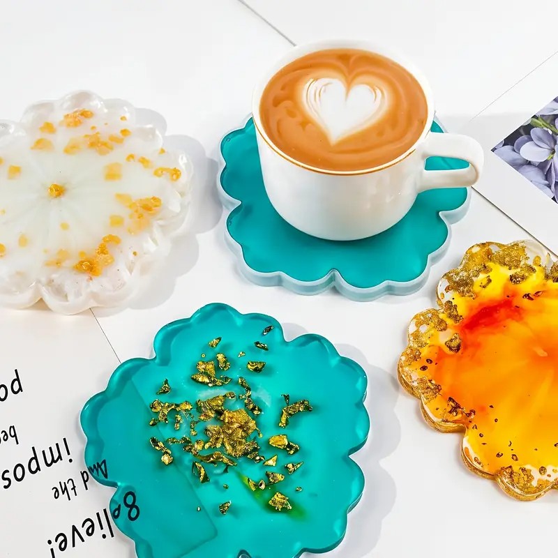 diy sakura shaped resin mold - - Geode Mold Silicone avaliação e preço