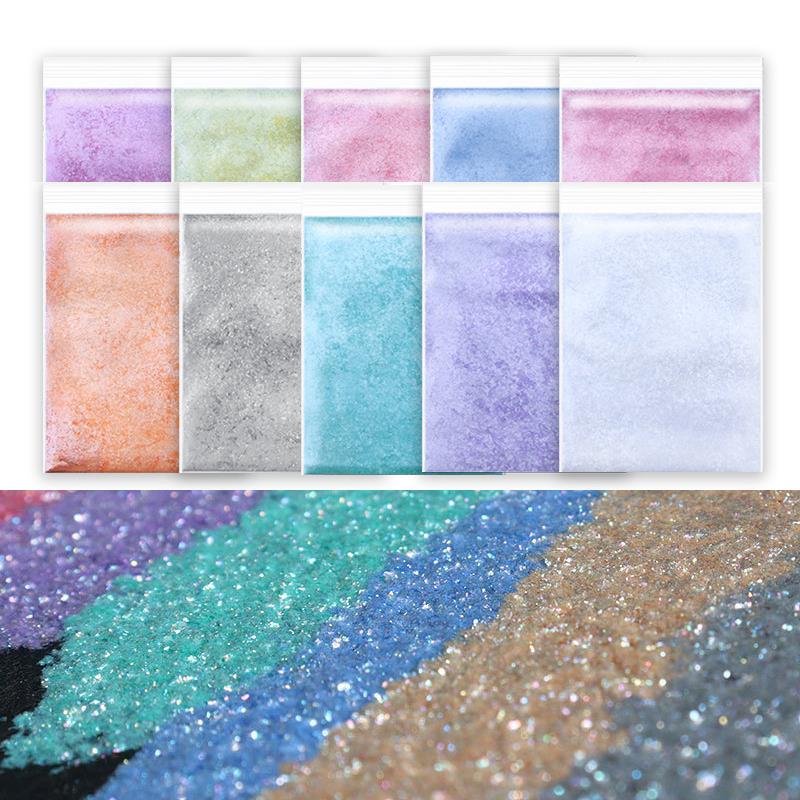 Diamond Sparkling Mica Powder  - Resin Pigment Set avaliação e preço