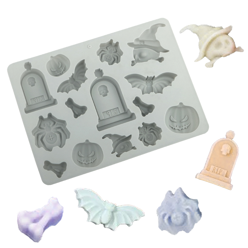 Halloween Element Tombstone Sp - Silicone Mold Tray avaliação e preço