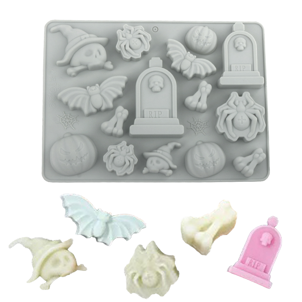 Halloween Element Tombstone Sp - Silicone Mold Tray avaliação e preço