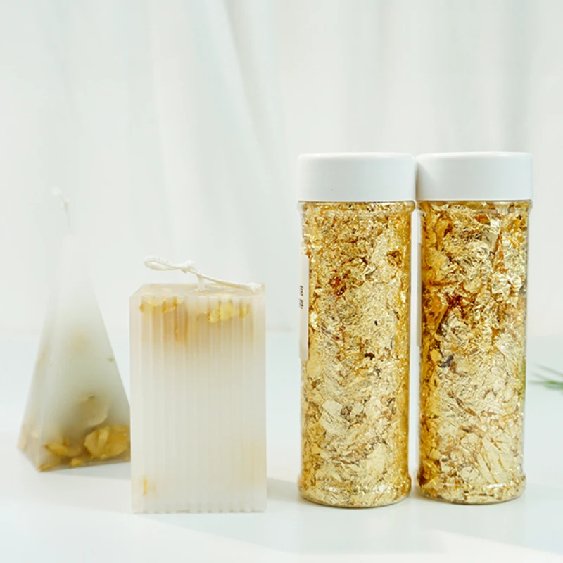 Creative Handmade Candle Makin - Gold Foil Flakes avaliação e preço